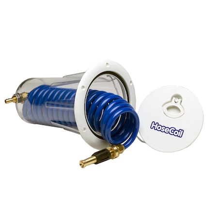 Hosecoil Flush Mount Enclosure 15' Hose W/Nozzle HC15F